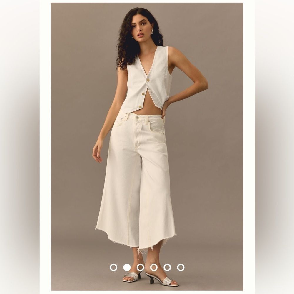 Citizens of Humanity size 30 Tessa Culotte Color: Chirp High-Rise Jeans